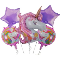 898-set-aranjament-5-baloane-folie-unicorn