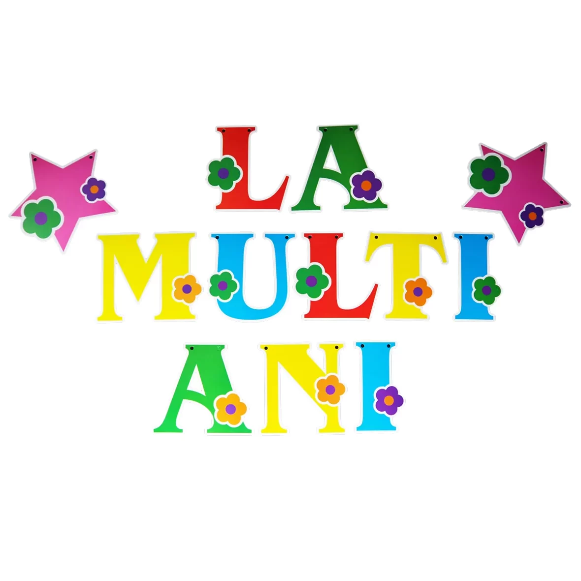 Set ghirlanda La Multi Ani