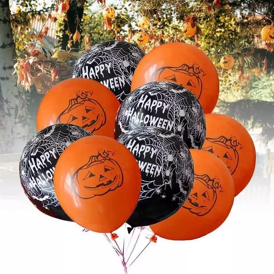922-set-6-baloane-latex-halloween-asortate-portocaliu-negru-30-cm-3