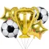 Set 5 baloane folie Cupa Fotbal