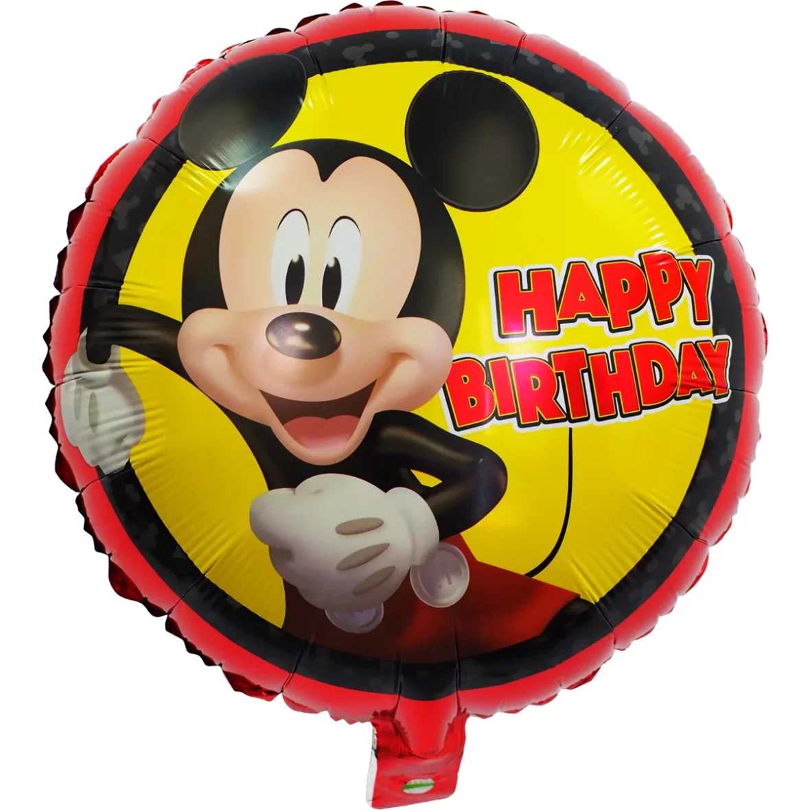 Balon folie Mickey Happy Birthday, 45 cm