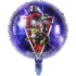 Balon folie Avengers, mov, 45 cm