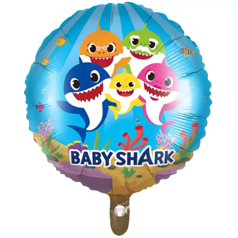 Balon folie Baby Shark, 45 cm