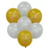 Set 6 baloane latex Casa de Piatra, 30 cm