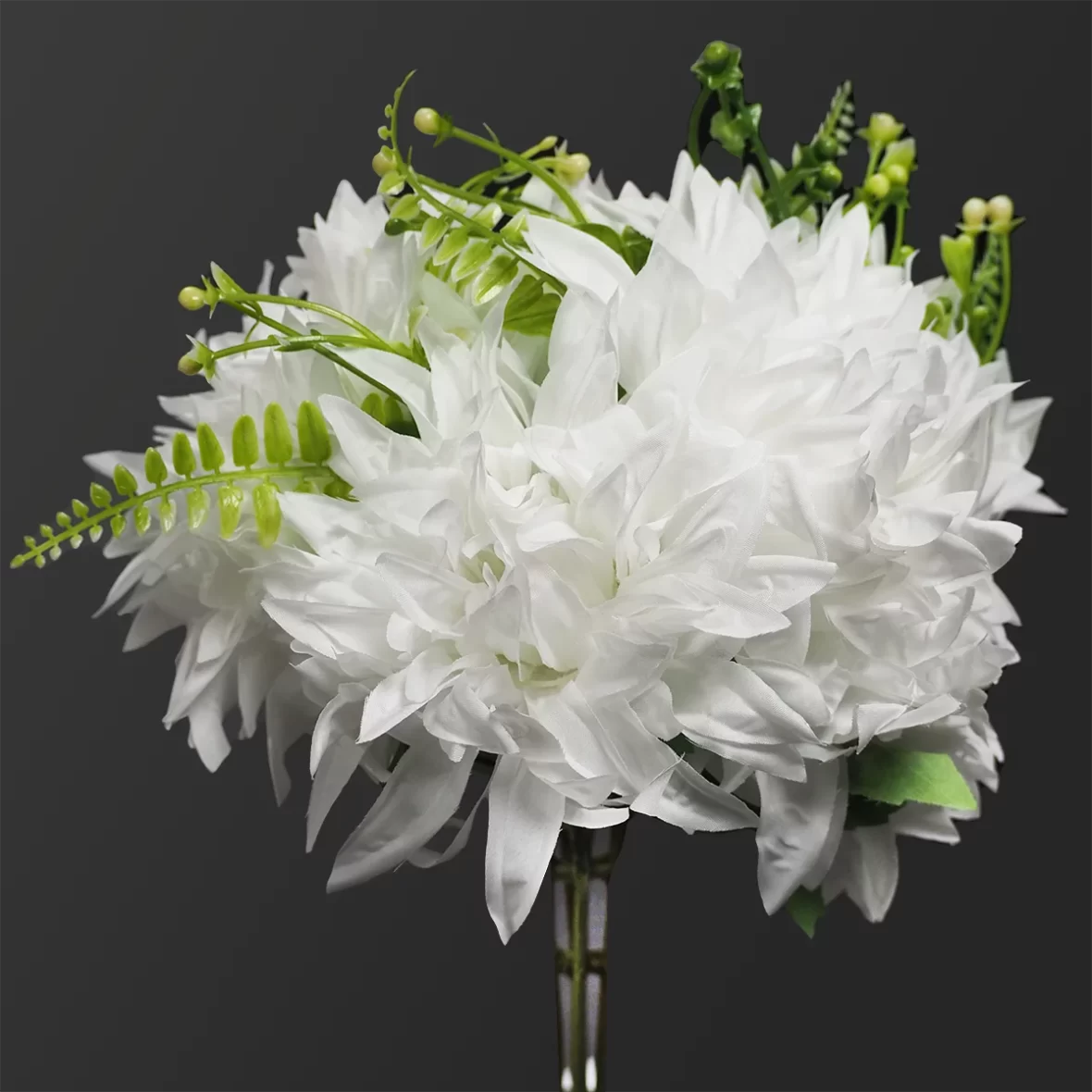 Buchet flori alb