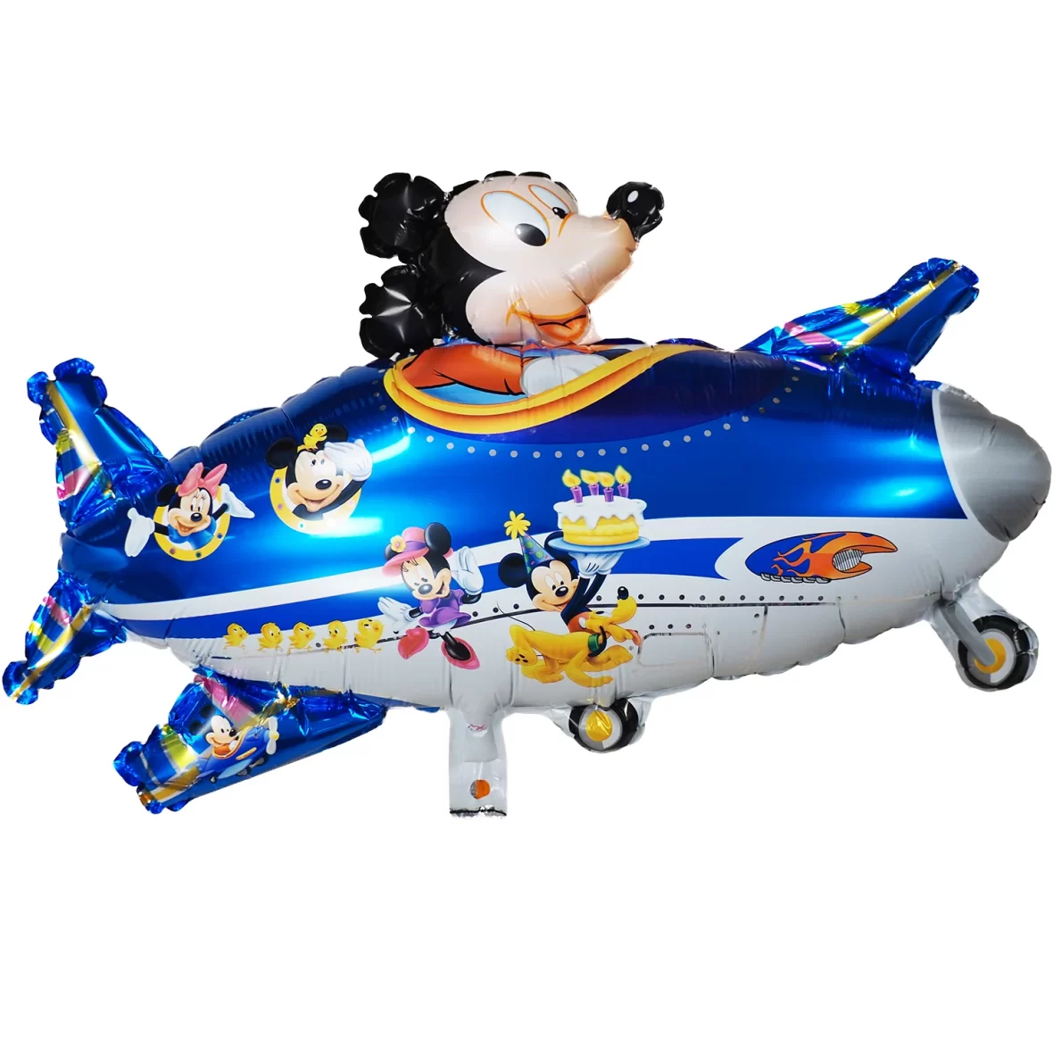 Balon folie figurina Mickey in Avion, 77 cm