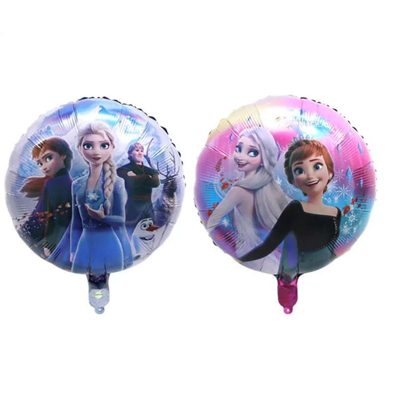 Balon folie Frozen, double sided, rotund, 45 cm