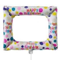 2245-balon-folie-figurina-rama-foto-happy-birthday-cu-bulinute-multicolore-59-x-50-cm