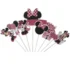 Set 8 Decoratiuni Tort cu Minnie