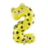 Baloane folie in forma de cifre 1, 2, 3, 4, 5, 6, 7, 8, 9, 0, cu Animale, Jungle Party, 100 cm - Cifra 2
