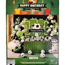 2699-arcada-cu-tematica-fotbal-70-de-baloane-banner-si-accesorii