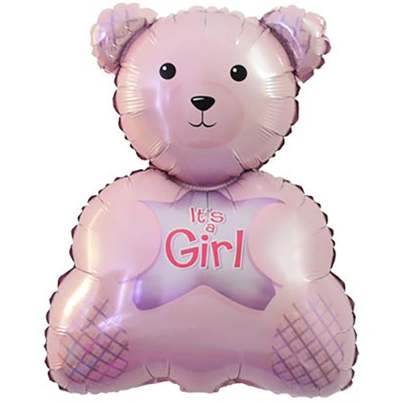 Balon folie figurina Ursulet It’s a girl, roz